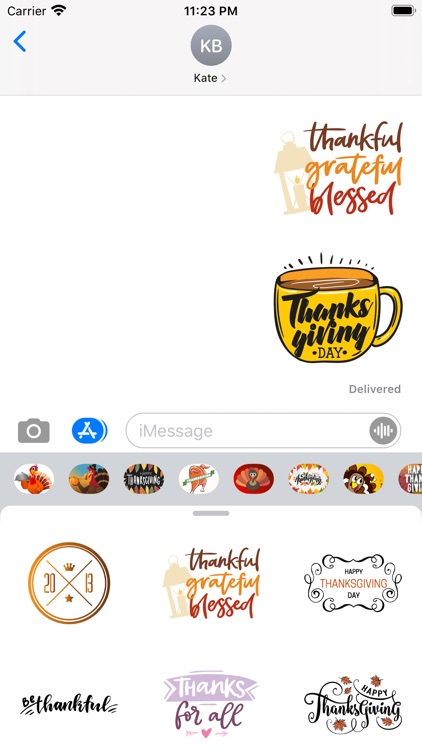 Thanksgiving Stickers ゜