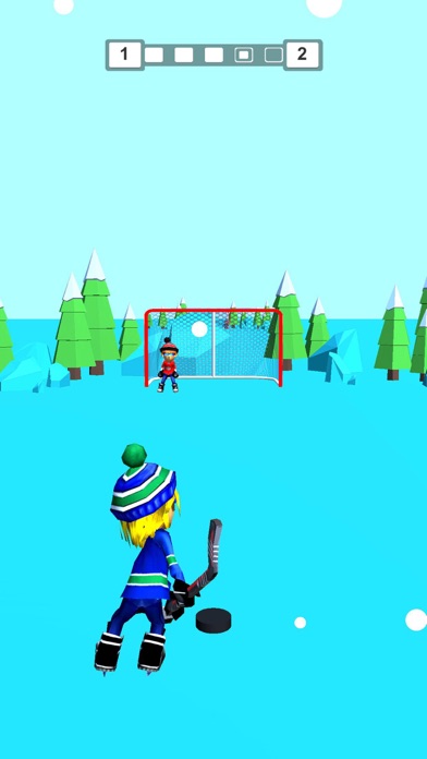 Slap Shot Hockey Tricks 3D screenshot 4