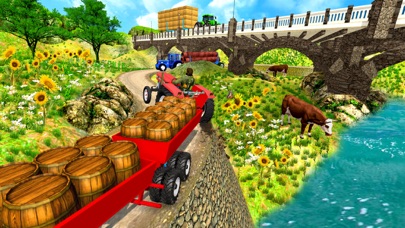 Tractor Trolley Farming Game screenshot 2