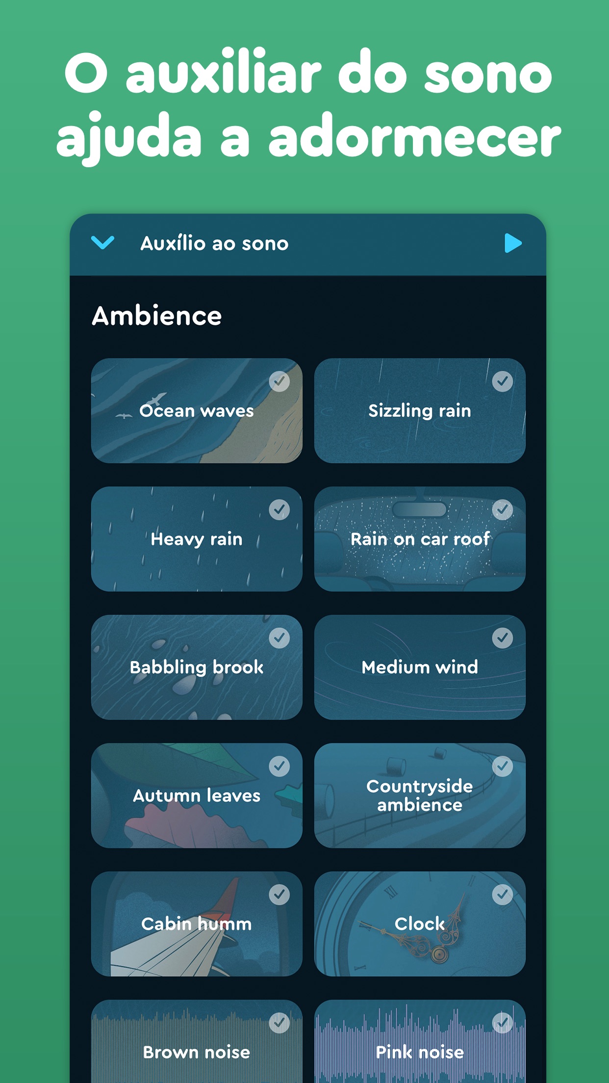 Screenshot do app Sleep Cycle: smart alarm clock