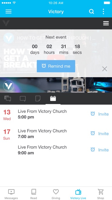 Victory App screenshot 3