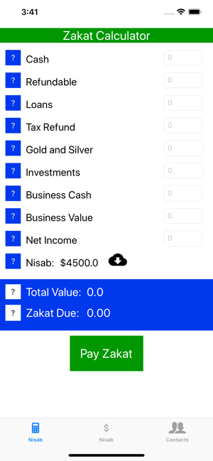 Accurate Zakat Calculator