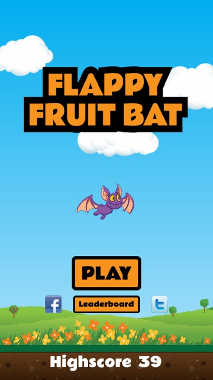 Flappy Fruit Bat Game screenshot-3