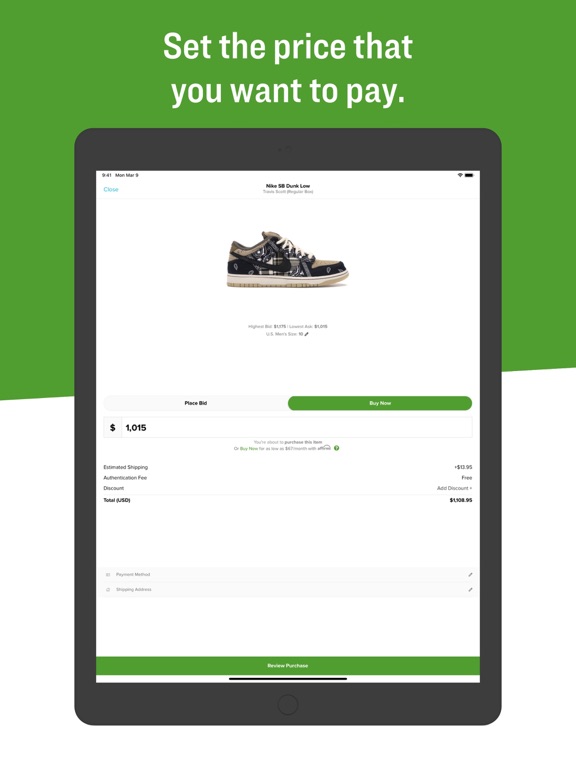 iPad Image of StockX - Buy & Sell Authentic