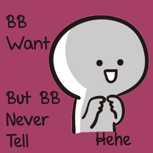 New BB never tell stickers