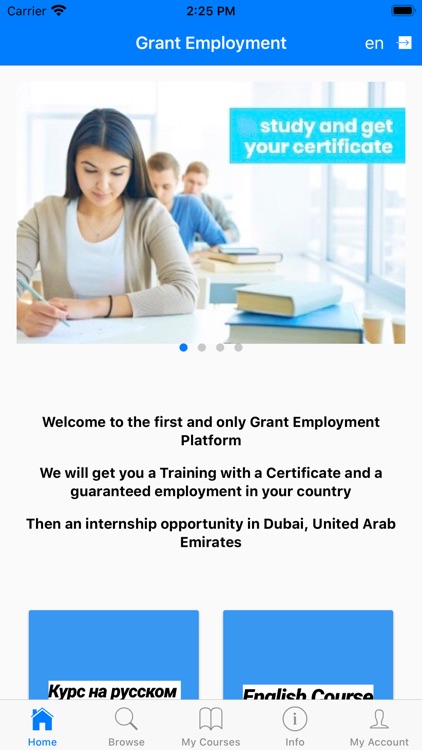 Grant Employment