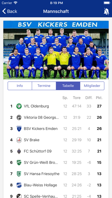 Kickers Emden screenshot 2