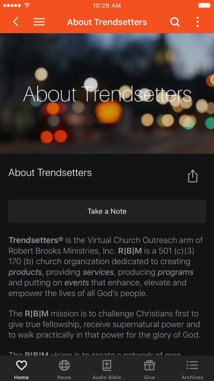 Trendsetters Virtual Church