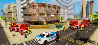 Captura de Pantalla 2 911 emergencia rescate Sim RPG iphone