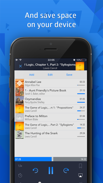 How to cancel & delete Cloudbeats audiobooks offline from iphone & ipad 2