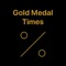 My Gold Medal Time is an app to track your performance on the track, in the pool or on any course