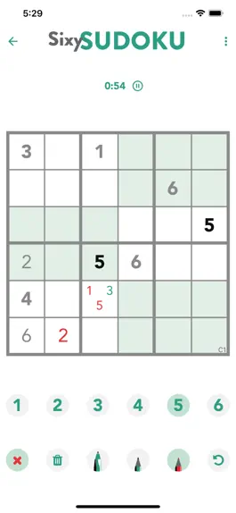 Game screenshot Sixy Sudoku hack