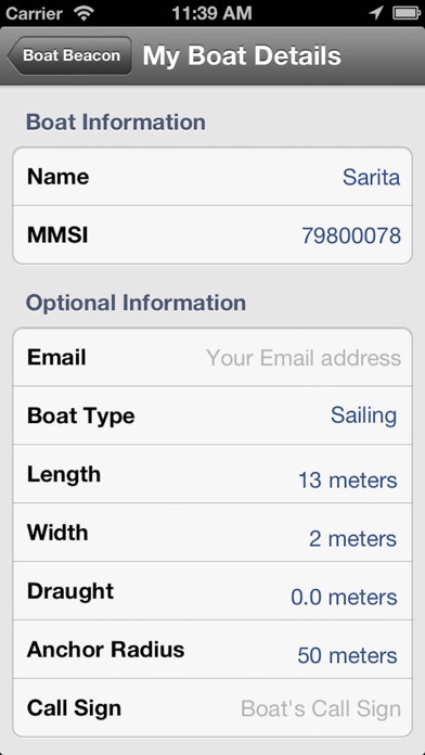 Boat Beacon - AIS Marine Navigation Screenshot 5