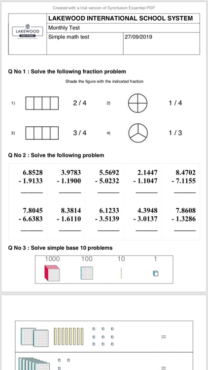 Math2PDF - Math PDF Worksheets