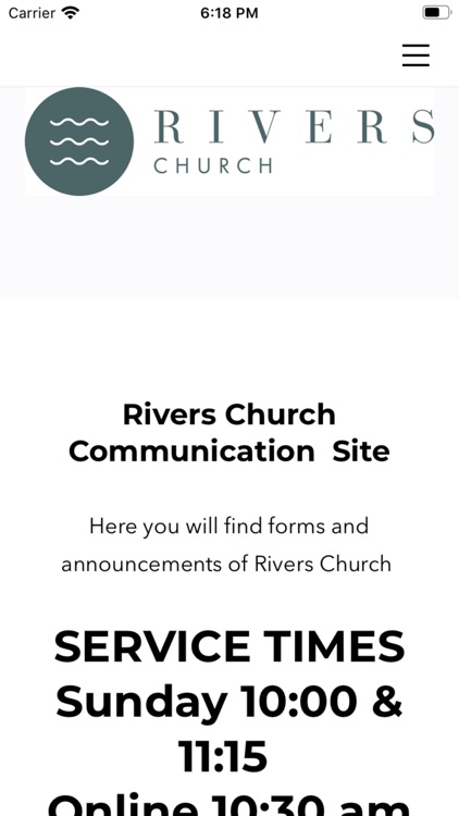 Rivers Church Glen Rose