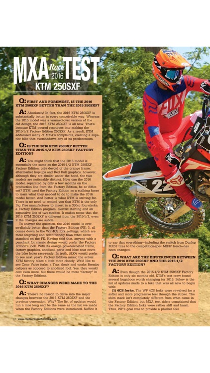Motocross Action Magazine screenshot-3