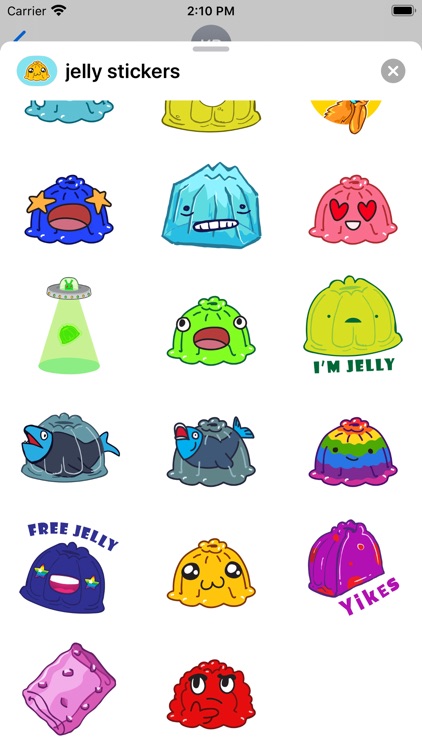 Jelly - Stickers for imessage