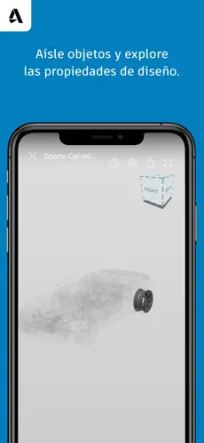 Screenshot 2 A360:Visualice archivos de CAD iphone