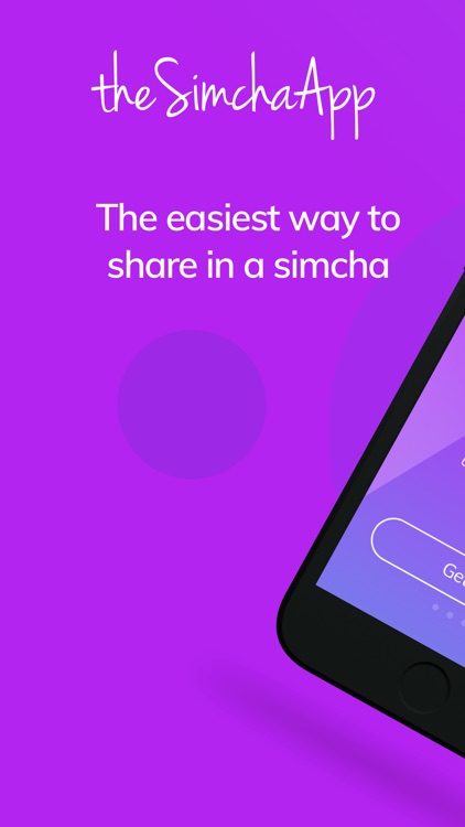 The Simcha App