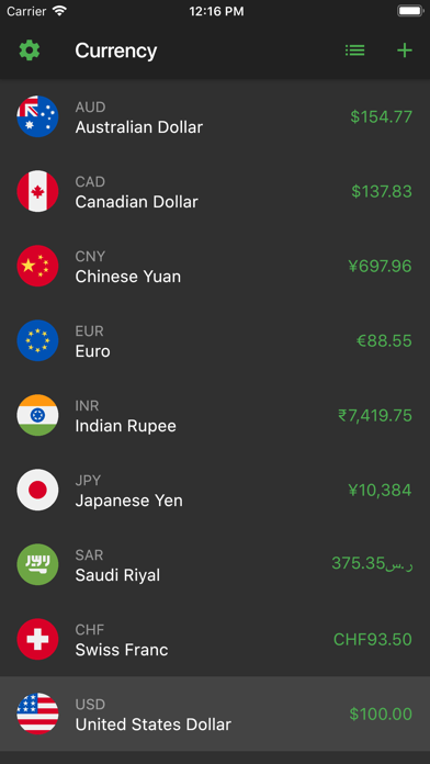 Currency – currency converter screenshot 2