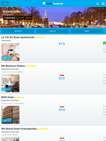 HotelsCombined: Hotel Search screenshot 2