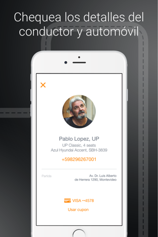 UP Ride app screenshot 4