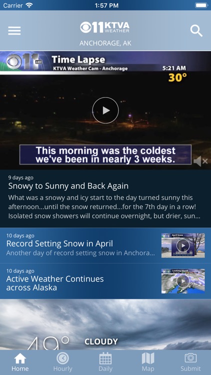 KTVA 11 Weather