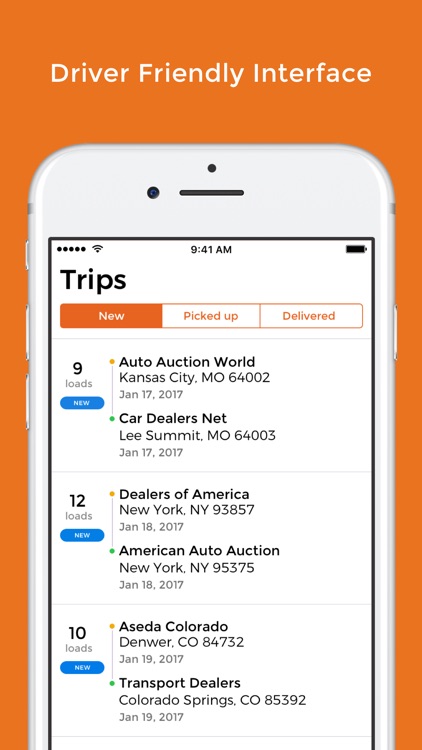 Driveaway TMS App