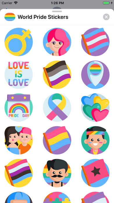 World Pride Stickers screenshot 3