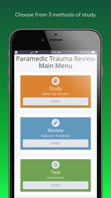 How to cancel & delete Paramedic Trauma Review from iphone & ipad 2