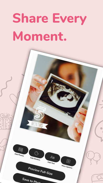 Baby + Pregnancy Collage Maker screenshot 2