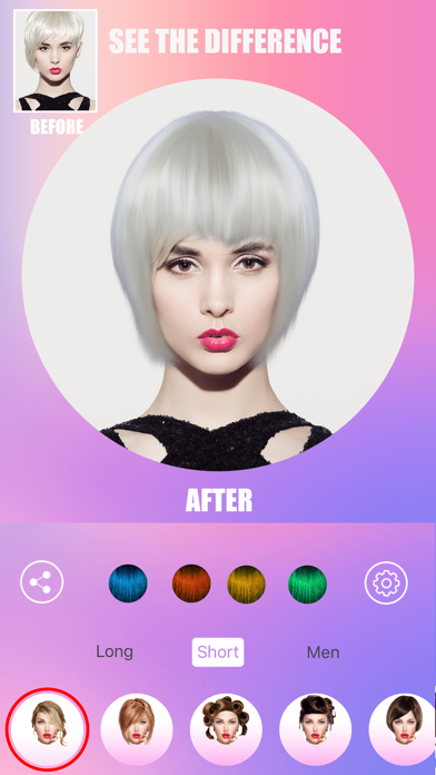 How to cancel & delete Girls Salon - Women's Hairstyles Fashion Gallery from iphone & ipad 4