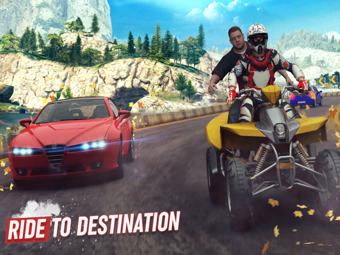 Внедорожный ATV Такси Велосипе