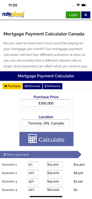 Mortgage Calculator Canada(圖3)-速報App