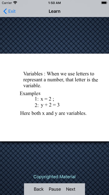 Basics Of Pre-Algebra