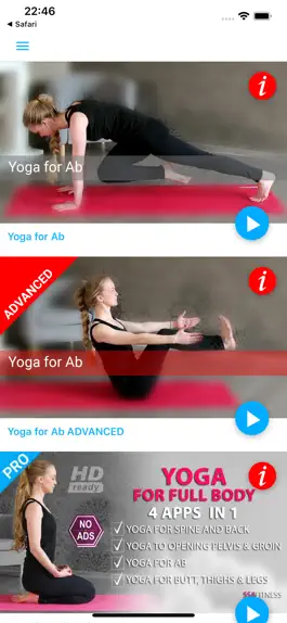 Game screenshot Yoga for Ab and Slim Waist mod apk