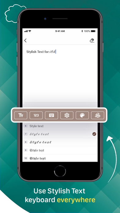 Stylish Text - Fonts Keyboard screenshot 3