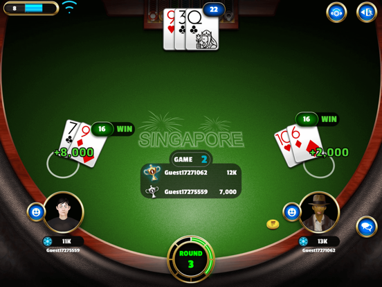 Blackjack 21: Live Casino game screenshot