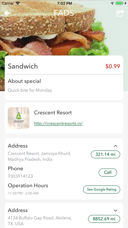 FADS -Foods & Drinks Specials screenshot-3