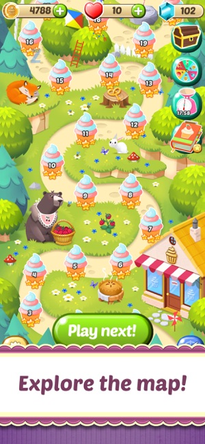 Mahjong Cupcake Bakery Puzzle(圖5)-速報App