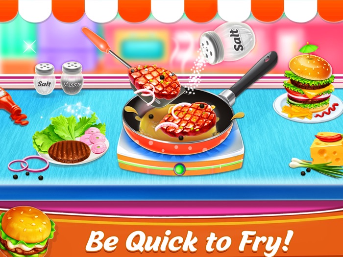 Burger Maker Kitchen Chef