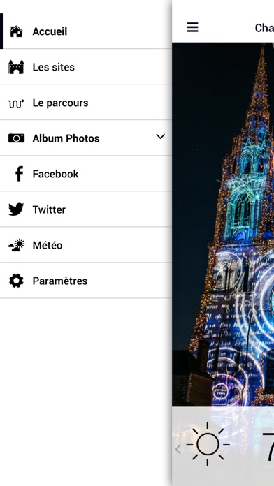 How to cancel & delete Chartres en Lumières from iphone & ipad 2