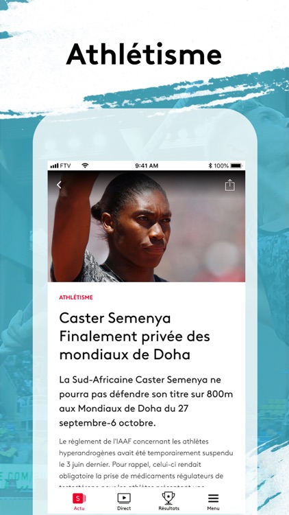 France tv sport:actu sportive screenshot-0