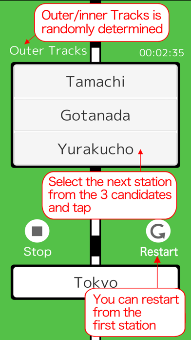 Around Tokyo Yamanote Line screenshot 2