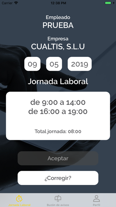 How to cancel & delete Cualtis Registro Jornada from iphone & ipad 2