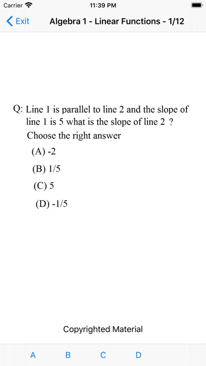 Algebra 1 - Linear Functions screenshot-5