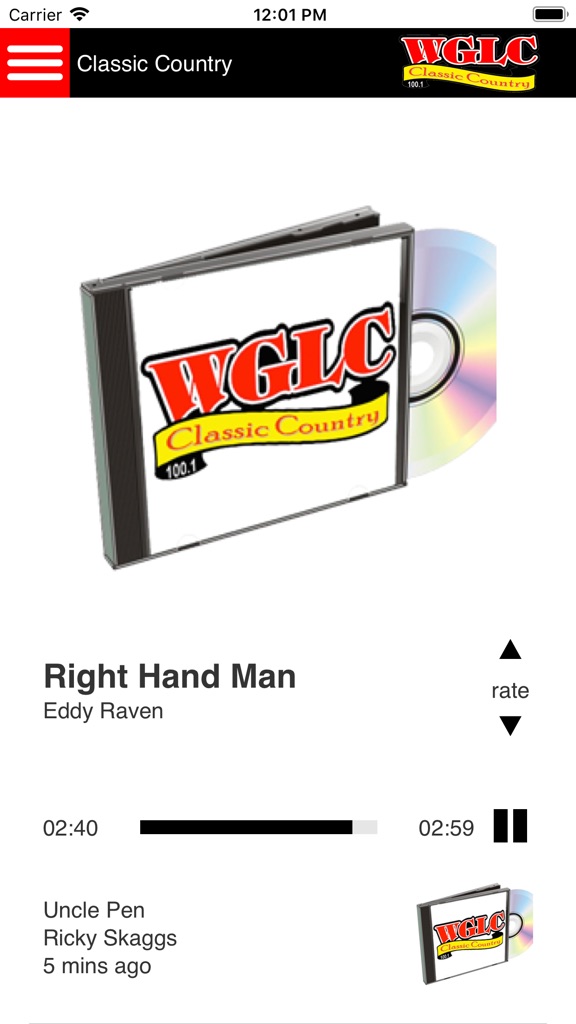 【图】WGLC 100.1 COUNTRY COUNTRY(截图1)