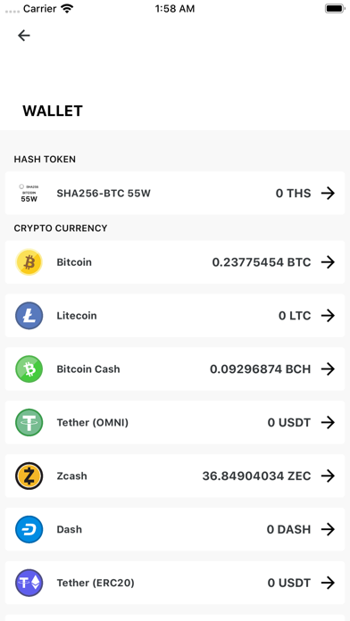 HashNest screenshot 2