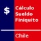 Esta aplicación realiza el cálculo del sueldo líquido, bruto y finiquito en Chile, en moneda pesos chilenos, aplicando todos los descuentos definidos por Ley para previsión, salud e impuesto sobre renta validos desde enero de 2014