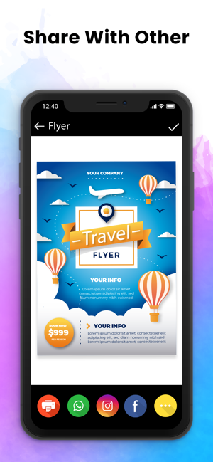 Flyer Maker - Poster Maker(圖5)-速報App